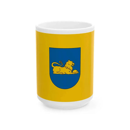 Flag of Liter (Hungary) White Coffee Mug 15oz - Go Mug Yourself