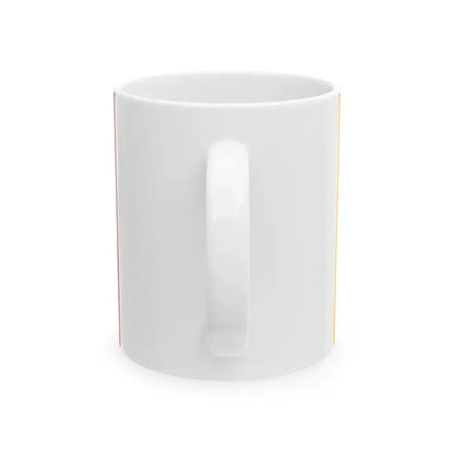 Flag of Lithuania colums (Lithuania) White Coffee Mug - Go Mug Yourself