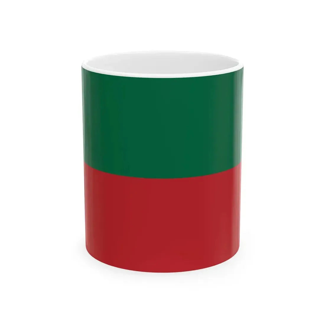 Flag of Lithuania during the Vilnius Conference (Lithuania) White Coffee Mug 11oz - Go Mug Yourself