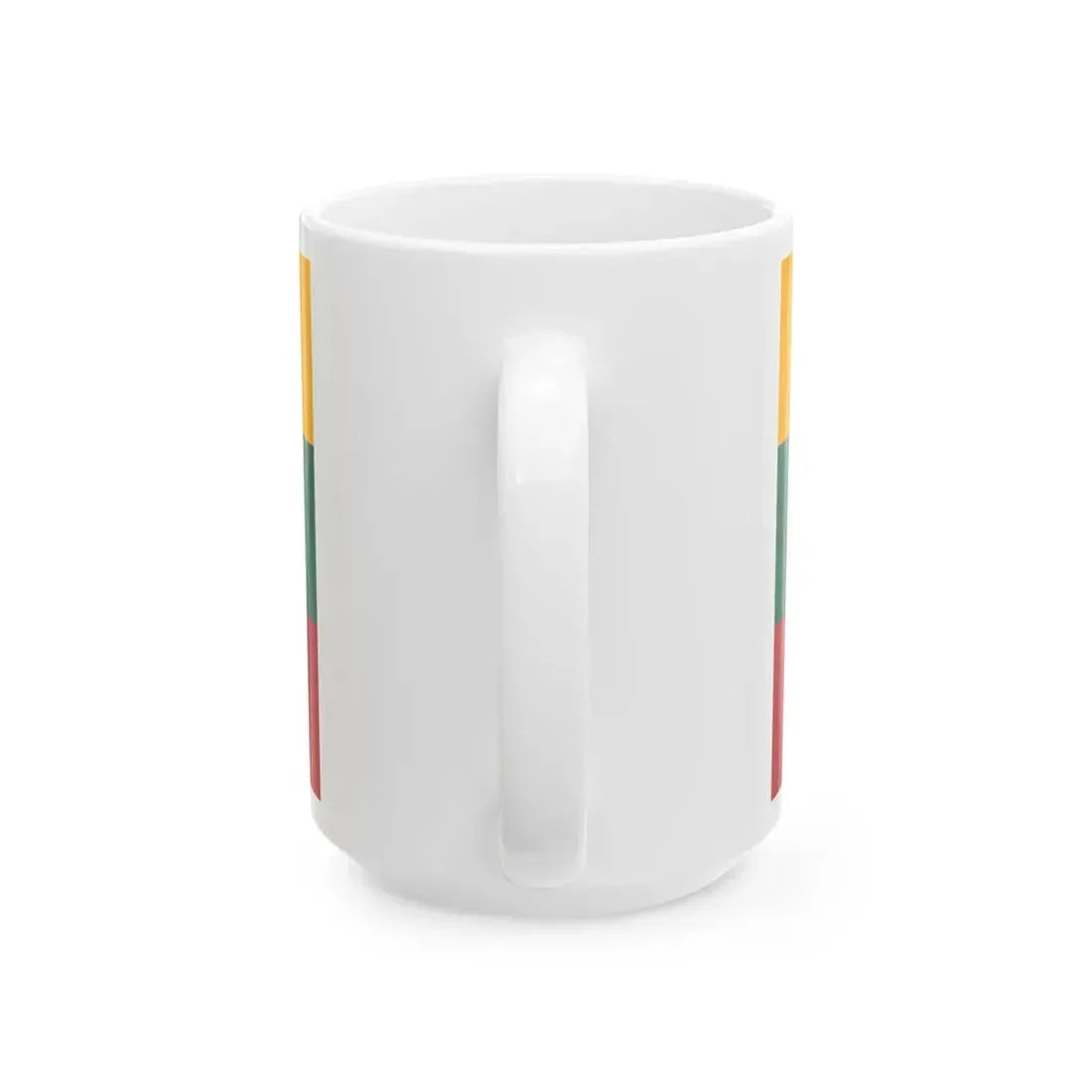 Flag of Lithuania (Lithuania) White Coffee Mug - Go Mug Yourself