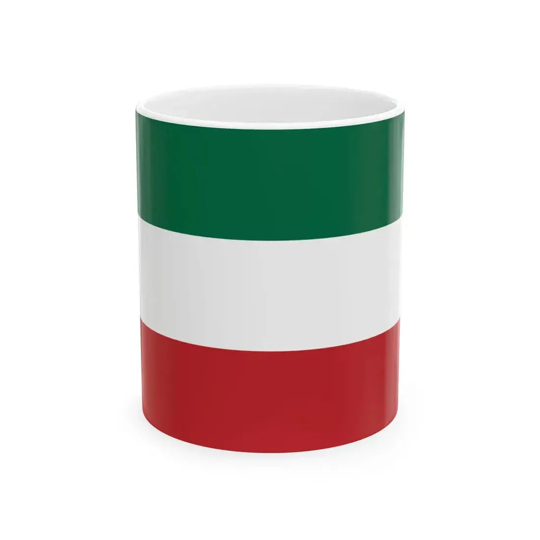 Flag of Lithuania Minor (Lithuania) White Coffee Mug 11oz - Go Mug Yourself