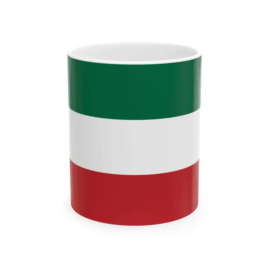 Flag of Lithuania Minor (Lithuania) White Coffee Mug 11oz - Go Mug Yourself