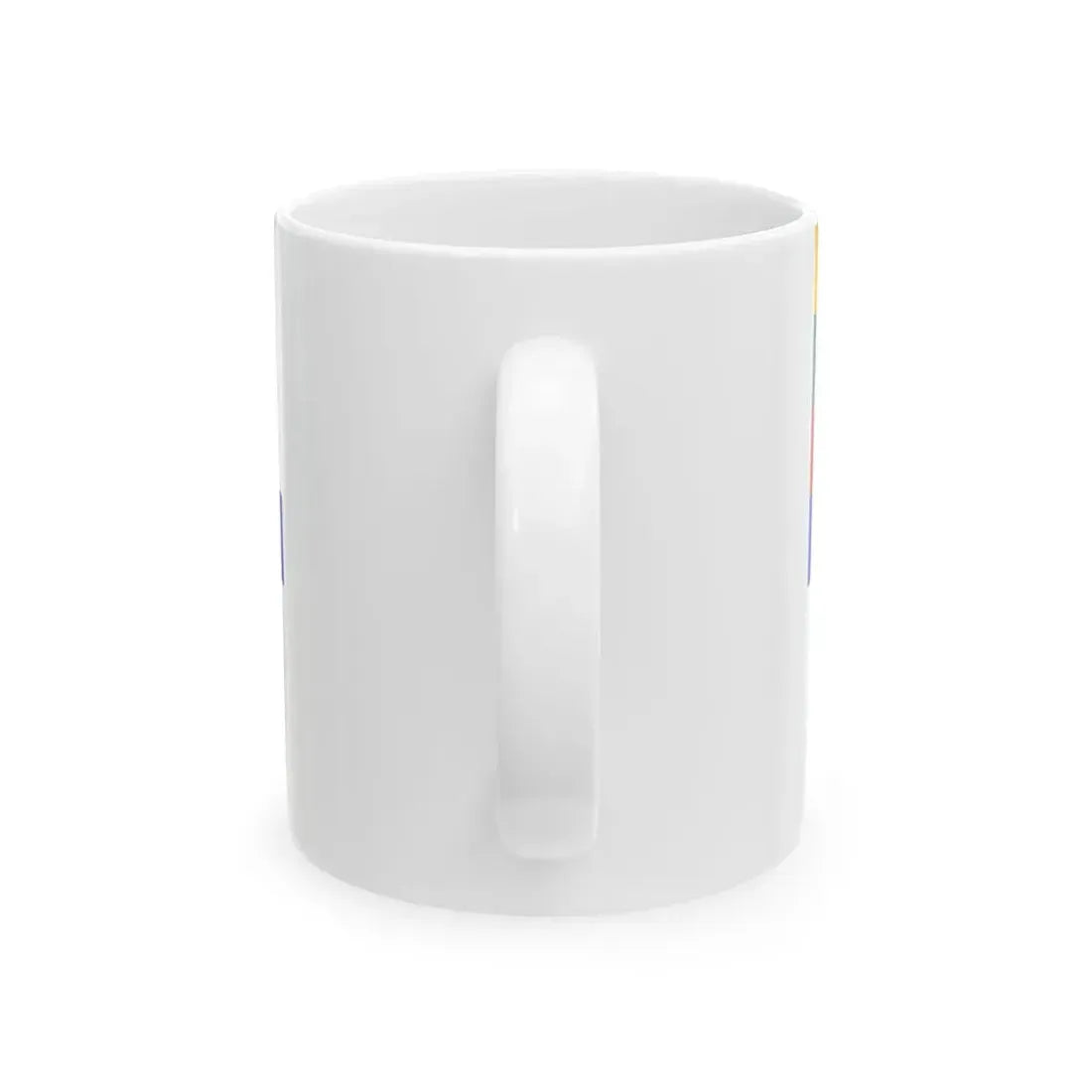 Flag of Lithuania yacht clubs until 1940 (Lithuania) White Coffee Mug - Go Mug Yourself