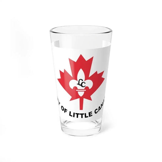Flag of Little Canada, Minnesota - Pint Glass 16oz 16oz - Go Mug Yourself