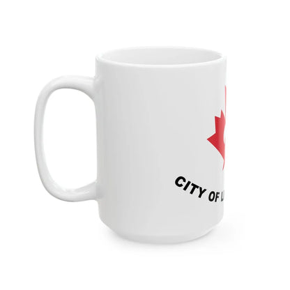 Flag of Little Canada Minnesota (United States) White Coffee Mug - Go Mug Yourself