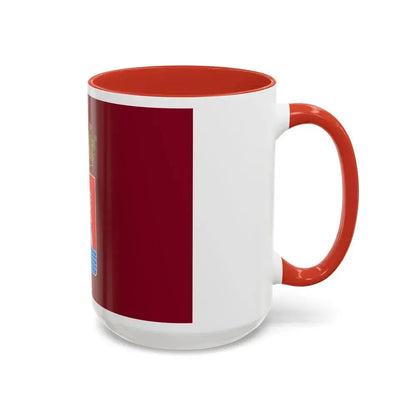 Flag of Livorno Italy - Accent Coffee Mug - Go Mug Yourself