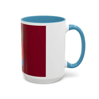 Flag of Livorno Italy - Accent Coffee Mug - Go Mug Yourself