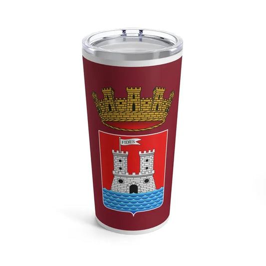 Flag of Livorno Italy - Tumbler 20oz 20oz - Go Mug Yourself
