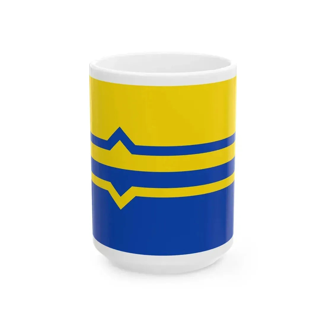 Flag of Lochem (Netherlands) White Coffee Mug 15oz - Go Mug Yourself