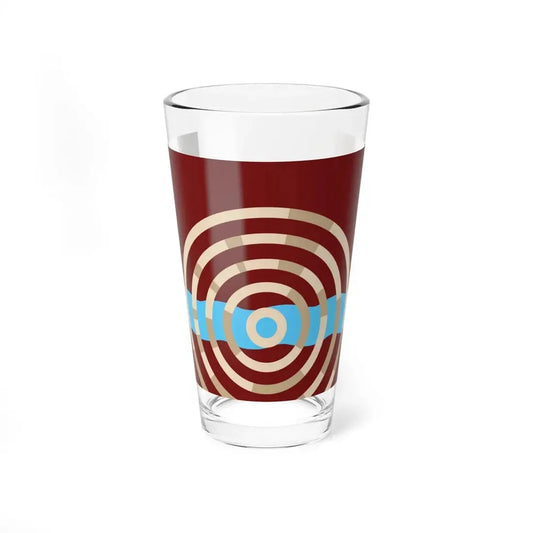 Flag of Lockport Illinois (United States) Pint Glass 16oz 16oz - Go Mug Yourself