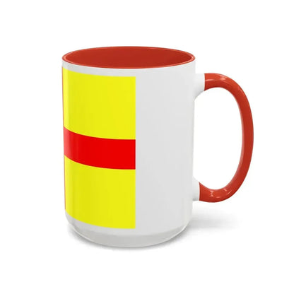 Flag of Lodi Italy - Accent Coffee Mug - Go Mug Yourself