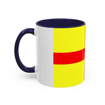 Flag of Lodi Italy - Accent Coffee Mug - Go Mug Yourself