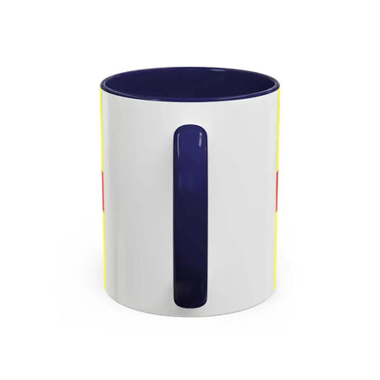 Flag of Lodi Italy - Accent Coffee Mug - Go Mug Yourself