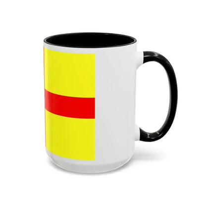 Flag of Lodi Italy - Accent Coffee Mug - Go Mug Yourself