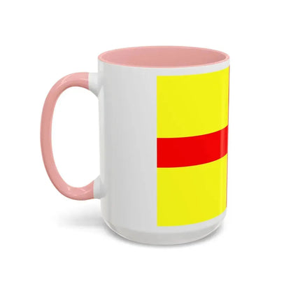 Flag of Lodi Italy - Accent Coffee Mug - Go Mug Yourself