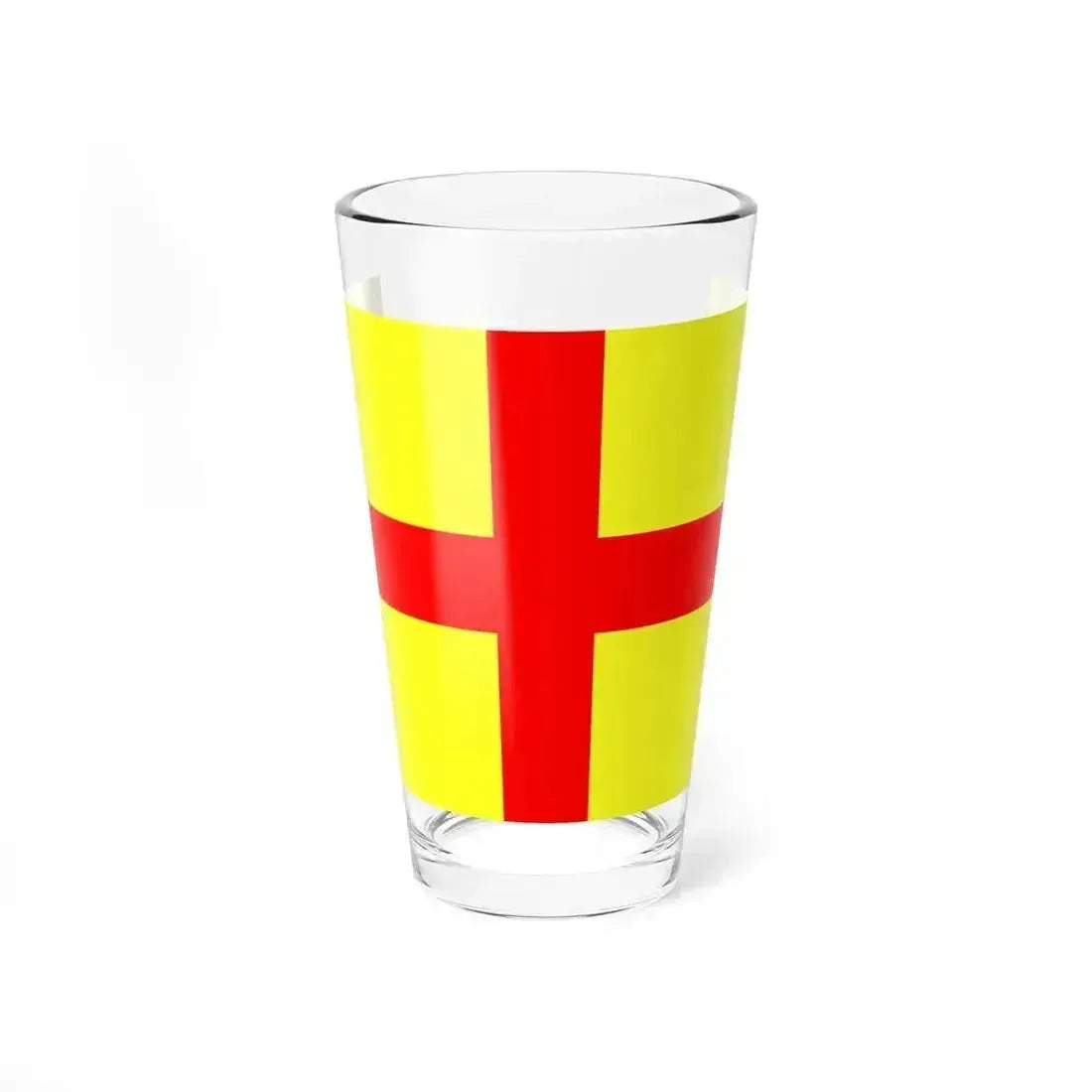 Flag of Lodi Italy - Pint Glass 16oz 16oz - Go Mug Yourself