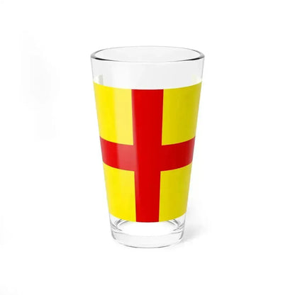Flag of Lodi (Italy) Pint Glass 16oz 16oz - Go Mug Yourself