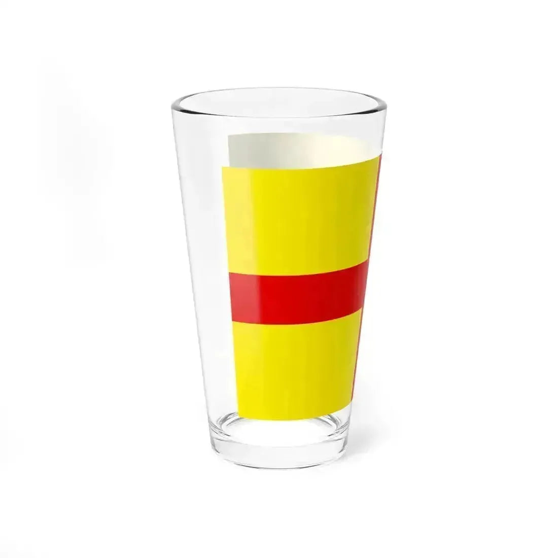 Flag of Lodi (Italy) Pint Glass 16oz - Go Mug Yourself