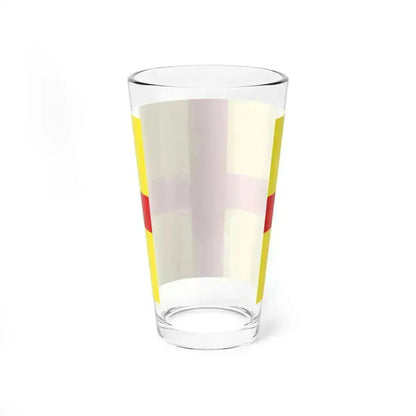 Flag of Lodi (Italy) Pint Glass 16oz - Go Mug Yourself