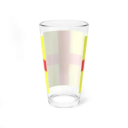 Flag of Lodi Italy - Pint Glass 16oz - Go Mug Yourself