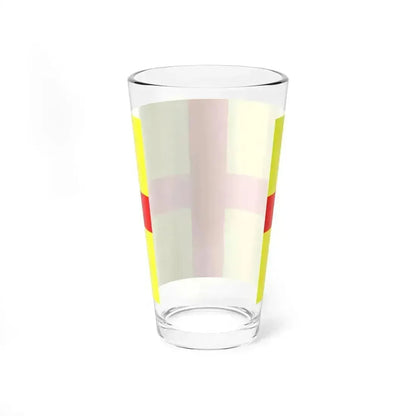 Flag of Lodi Italy - Pint Glass 16oz - Go Mug Yourself