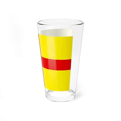 Flag of Lodi (Italy) Pint Glass 16oz - Go Mug Yourself