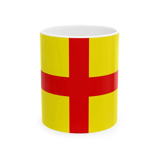 Flag of Lodi (Italy) White Coffee Mug 11oz - Go Mug Yourself