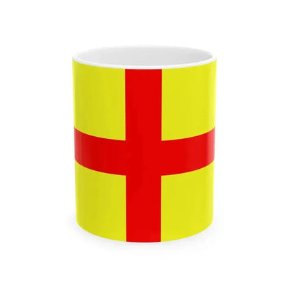 Flag of Lodi Italy - White Coffee Mug 11oz - Go Mug Yourself