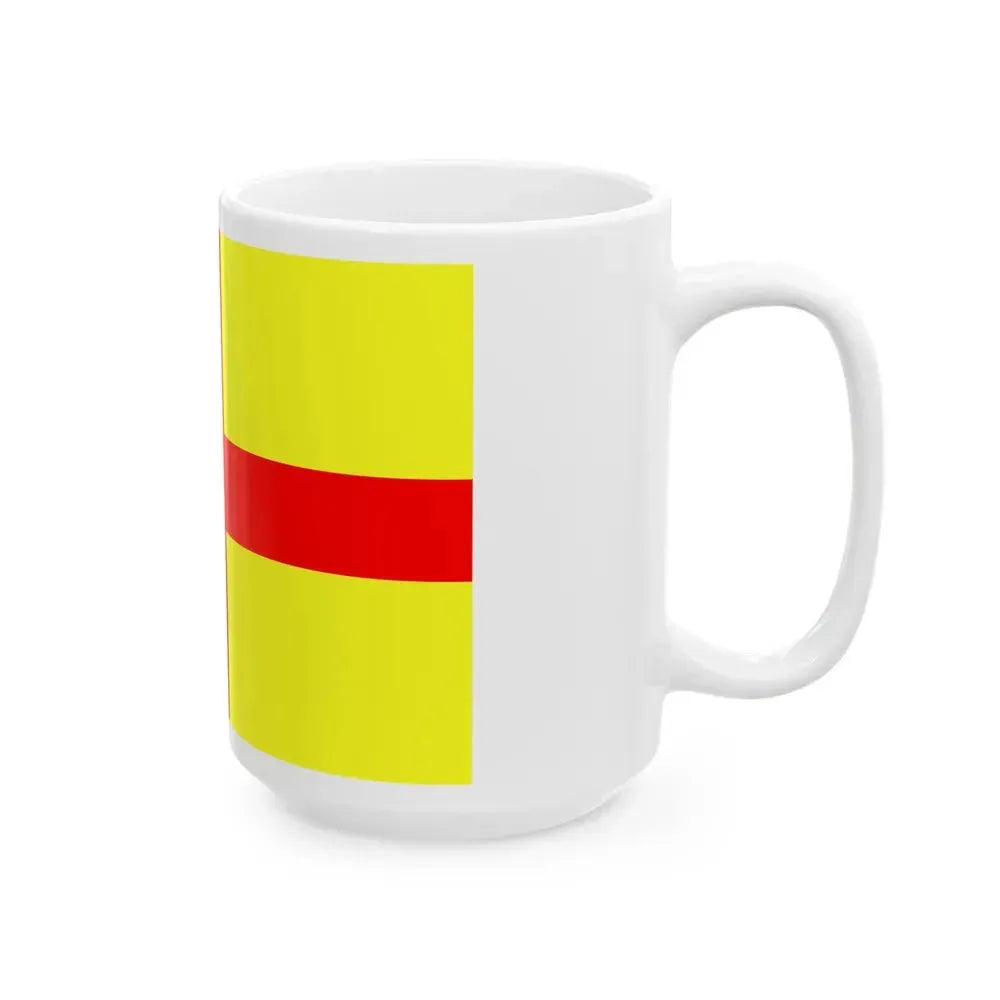 Flag of Lodi Italy - White Coffee Mug - Go Mug Yourself