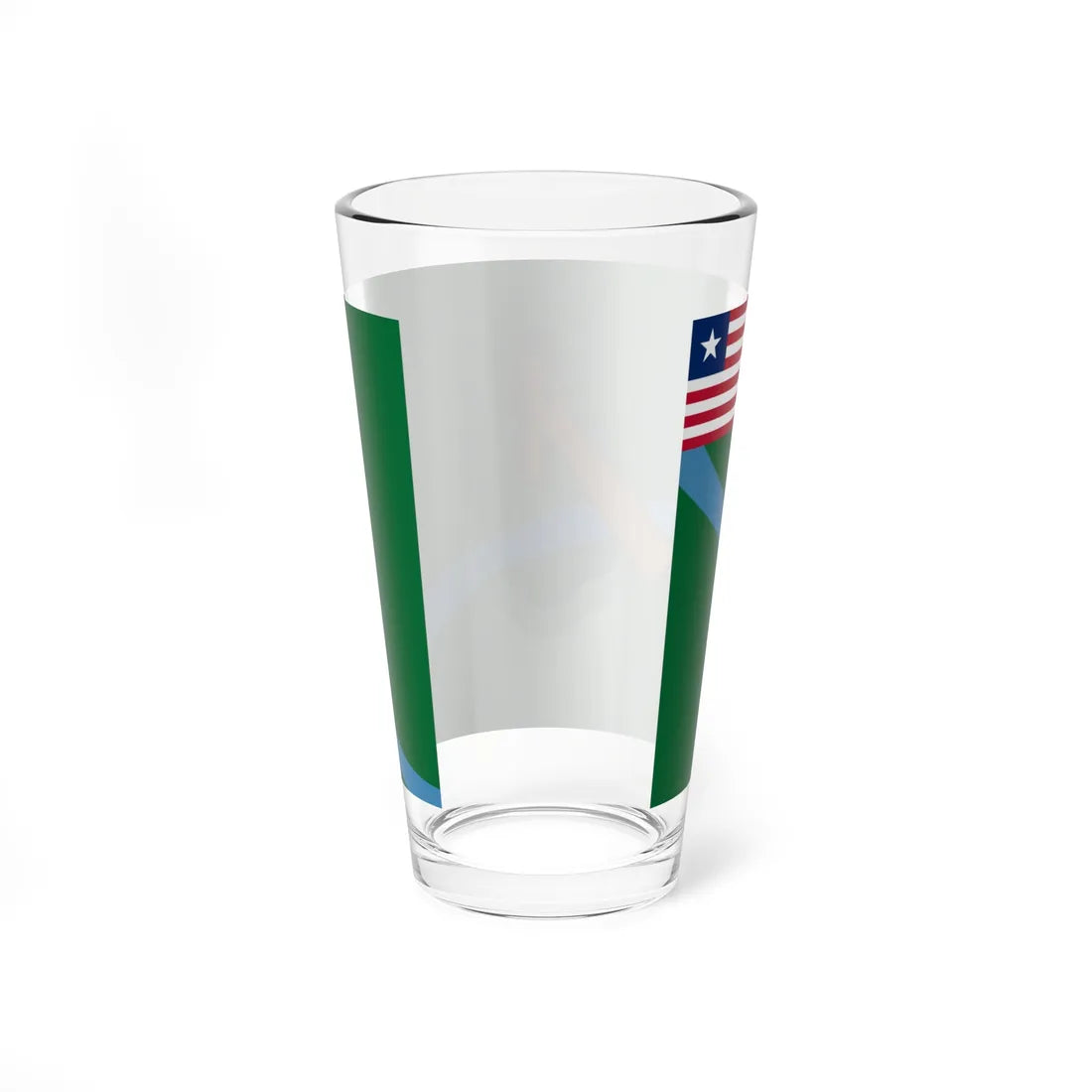 Flag of Lofa County (Liberia) Pint Glass 16oz - Go Mug Yourself