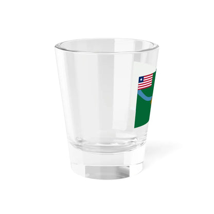 Flag of Lofa County (Liberia) Shot Glass 1.5oz - Go Mug Yourself