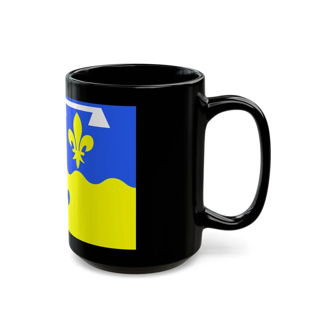 Flag of Loir et Cher France - Black Coffee Mug-Go Mug Yourself