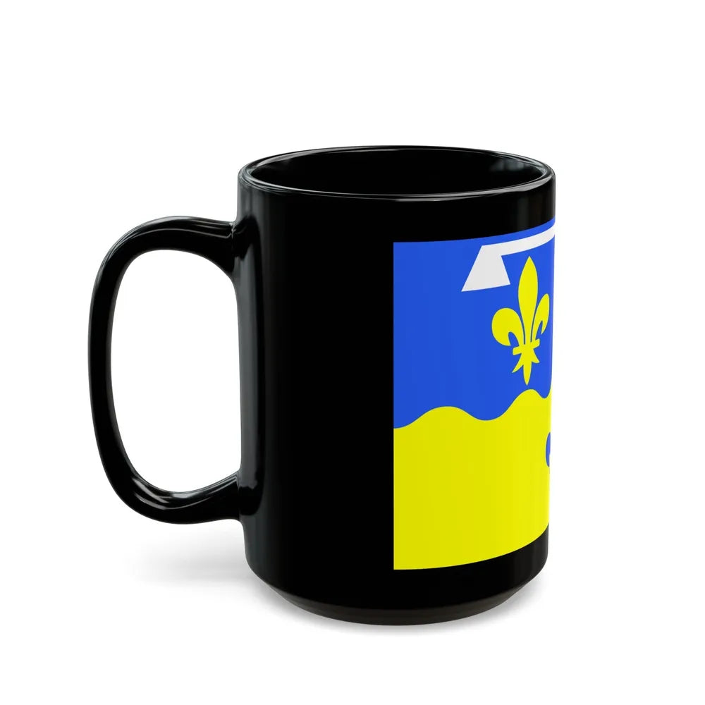 Flag of Loir et Cher France - Black Coffee Mug-Go Mug Yourself