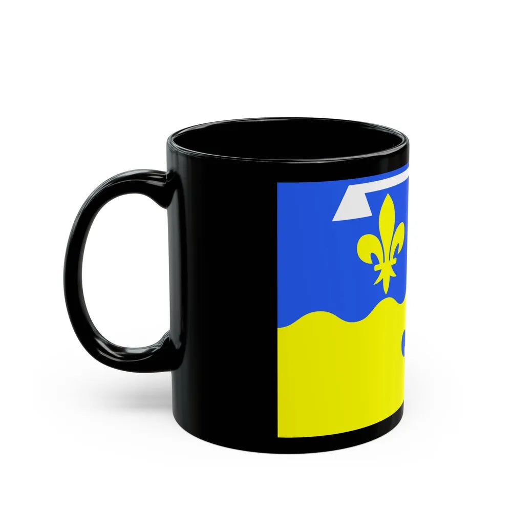 Flag of Loir et Cher France - Black Coffee Mug-Go Mug Yourself