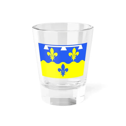 Flag of Loir et Cher France - Shot Glass 1.5oz 1.5oz - Go Mug Yourself