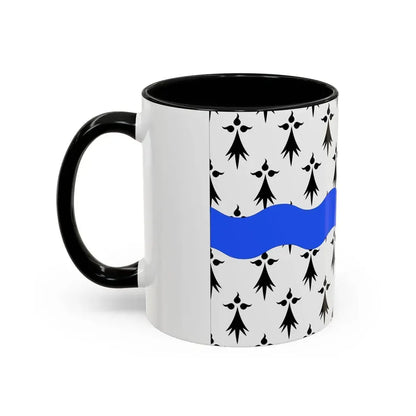 Flag of Loire Atlantique France 2 - Accent Coffee Mug - Go Mug Yourself