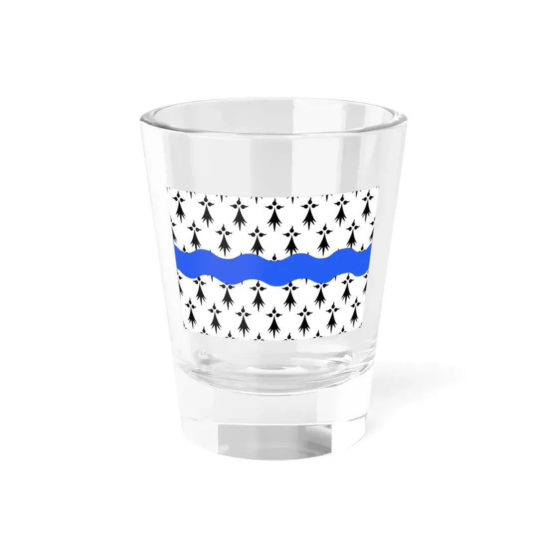 Flag of Loire Atlantique France 2 - Shot Glass 1.5oz 1.5oz - Go Mug Yourself