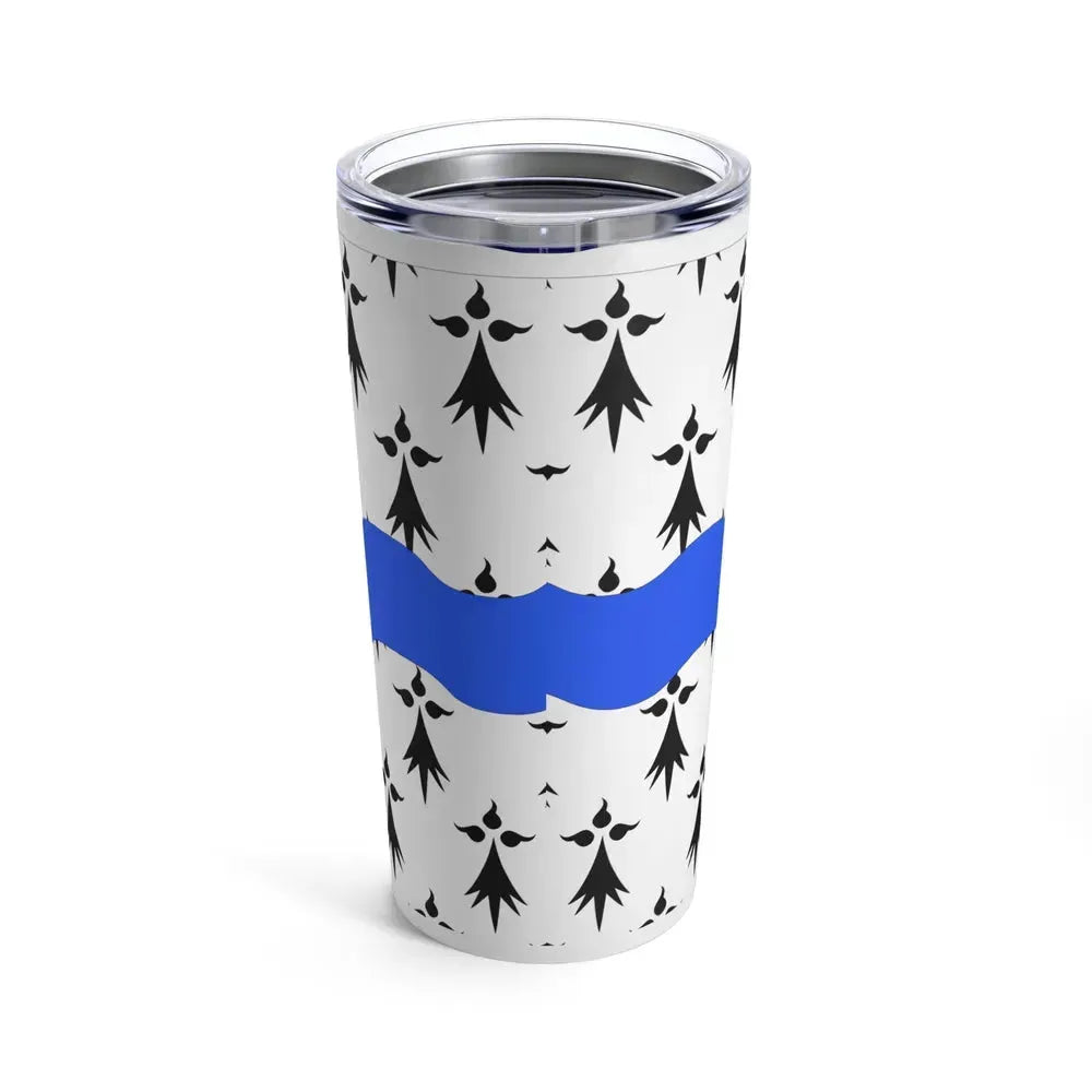 Flag of Loire Atlantique France 2 - Tumbler 20oz - Go Mug Yourself