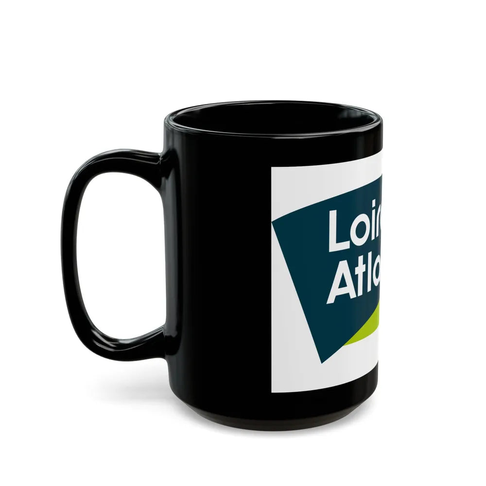 Flag of Loire Atlantique France - Black Coffee Mug-Go Mug Yourself