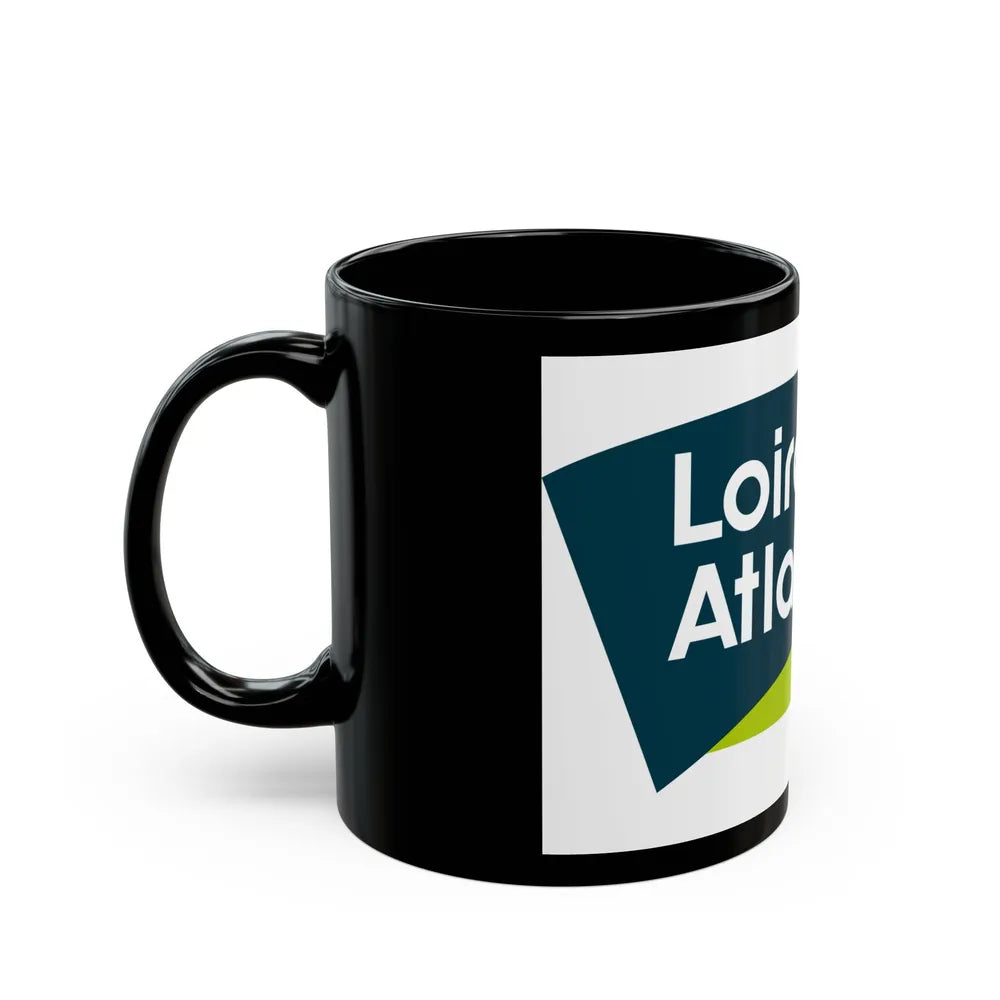 Flag of Loire Atlantique France - Black Coffee Mug-Go Mug Yourself