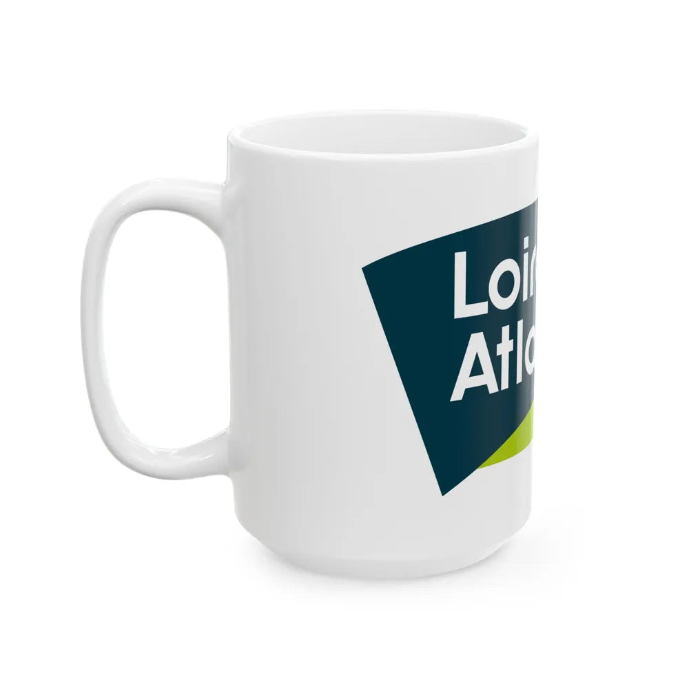 Flag of Loire Atlantique France - White Coffee Mug-Go Mug Yourself