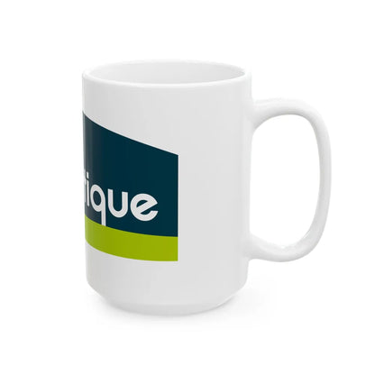 Flag of Loire Atlantique France - White Coffee Mug-Go Mug Yourself