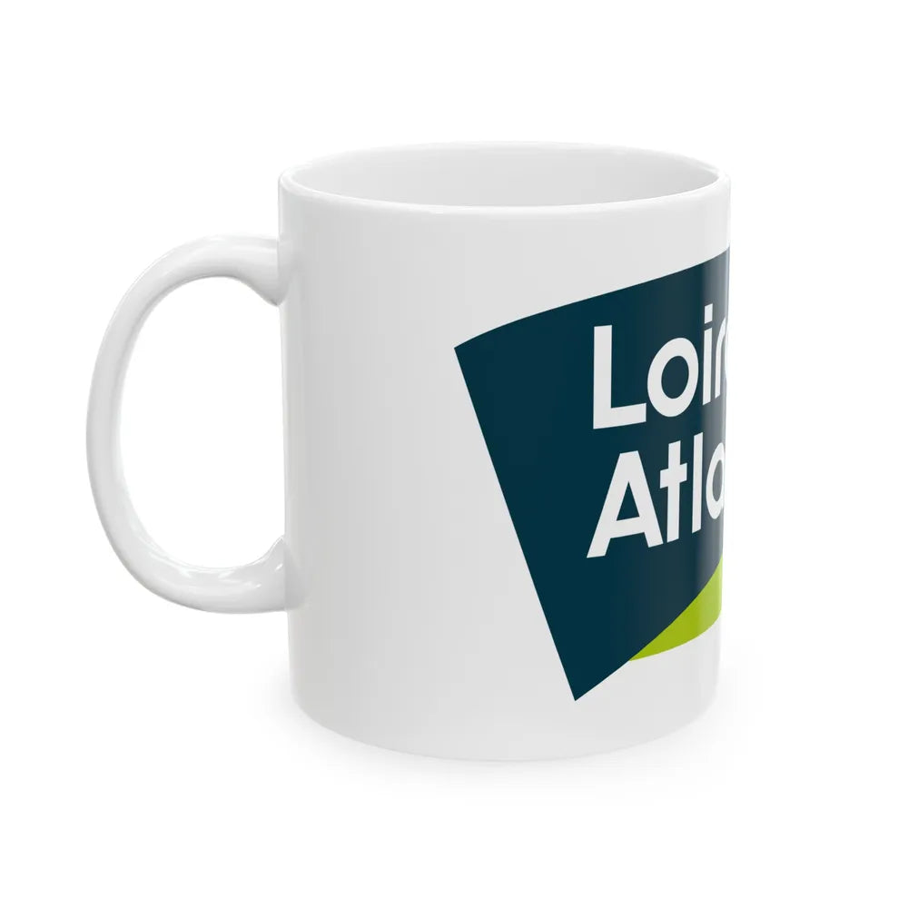 Flag of Loire Atlantique France - White Coffee Mug-Go Mug Yourself