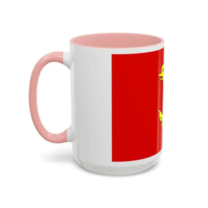 Flag of Loire France 2 - Accent Coffee Mug - Go Mug Yourself