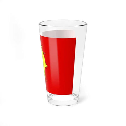 Flag of Loire France 2 - Pint Glass 16oz - Go Mug Yourself