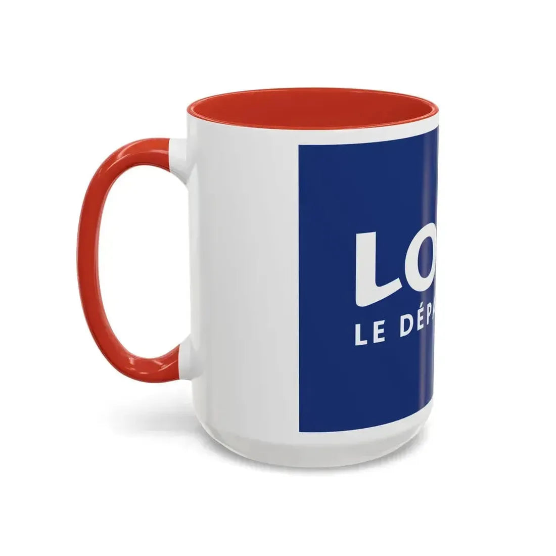Flag of Loire France - Accent Coffee Mug - Go Mug Yourself
