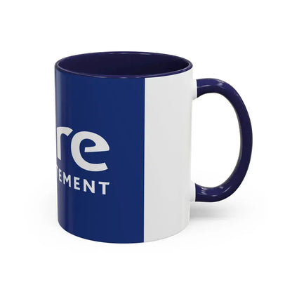 Flag of Loire France - Accent Coffee Mug - Go Mug Yourself