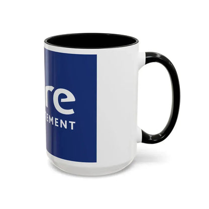 Flag of Loire France - Accent Coffee Mug - Go Mug Yourself