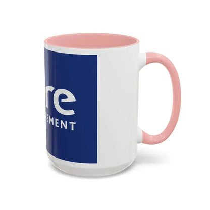 Flag of Loire France - Accent Coffee Mug - Go Mug Yourself
