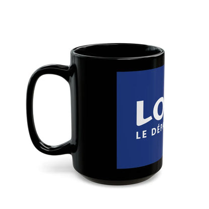 Flag of Loire France - Black Coffee Mug-Go Mug Yourself